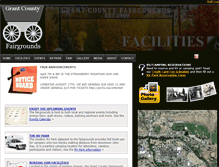 Tablet Screenshot of grantcountyfairgrounds.com